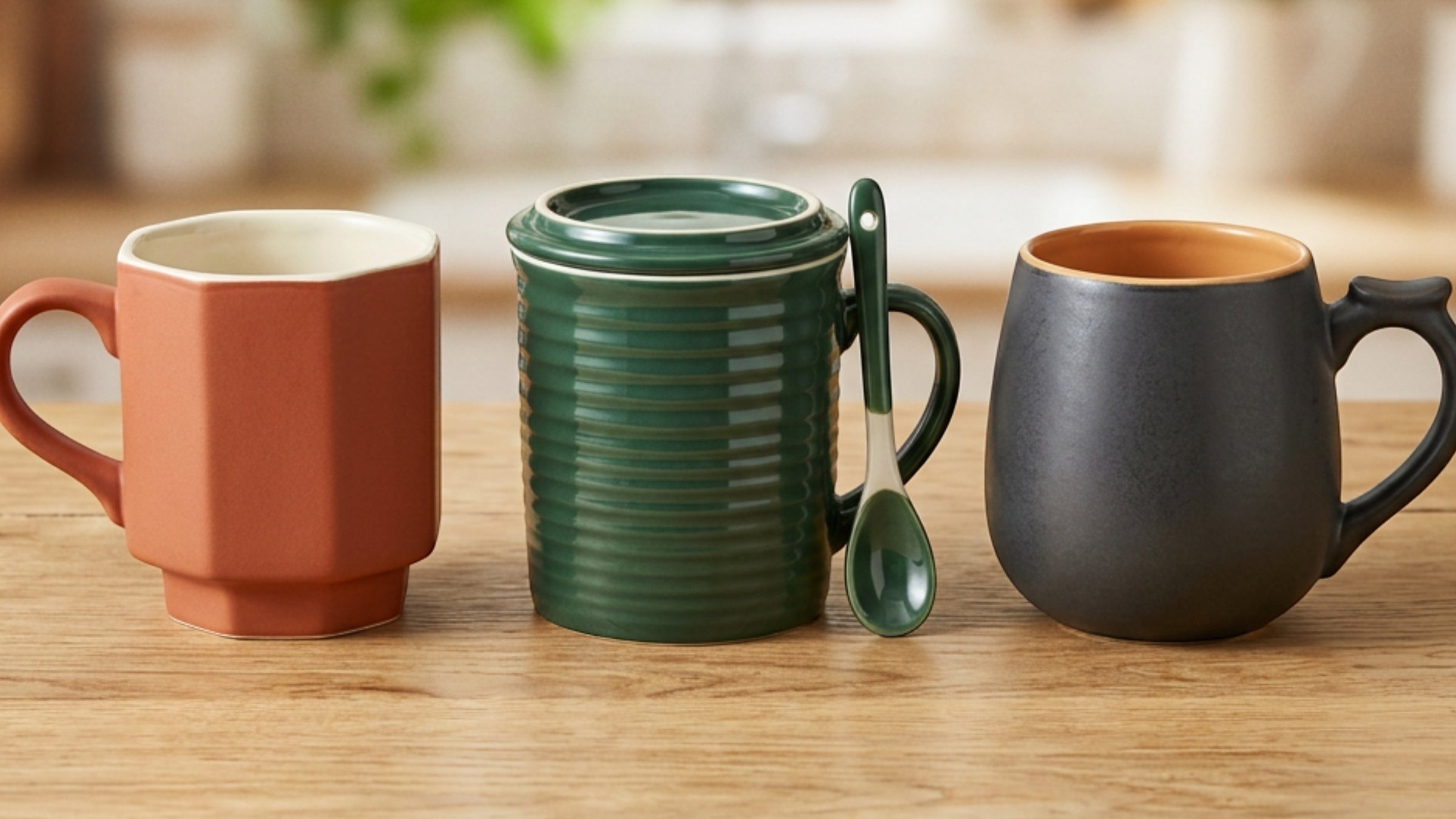 Klnxw Ceramic Coffee Mugs and Stoneware Drinkware